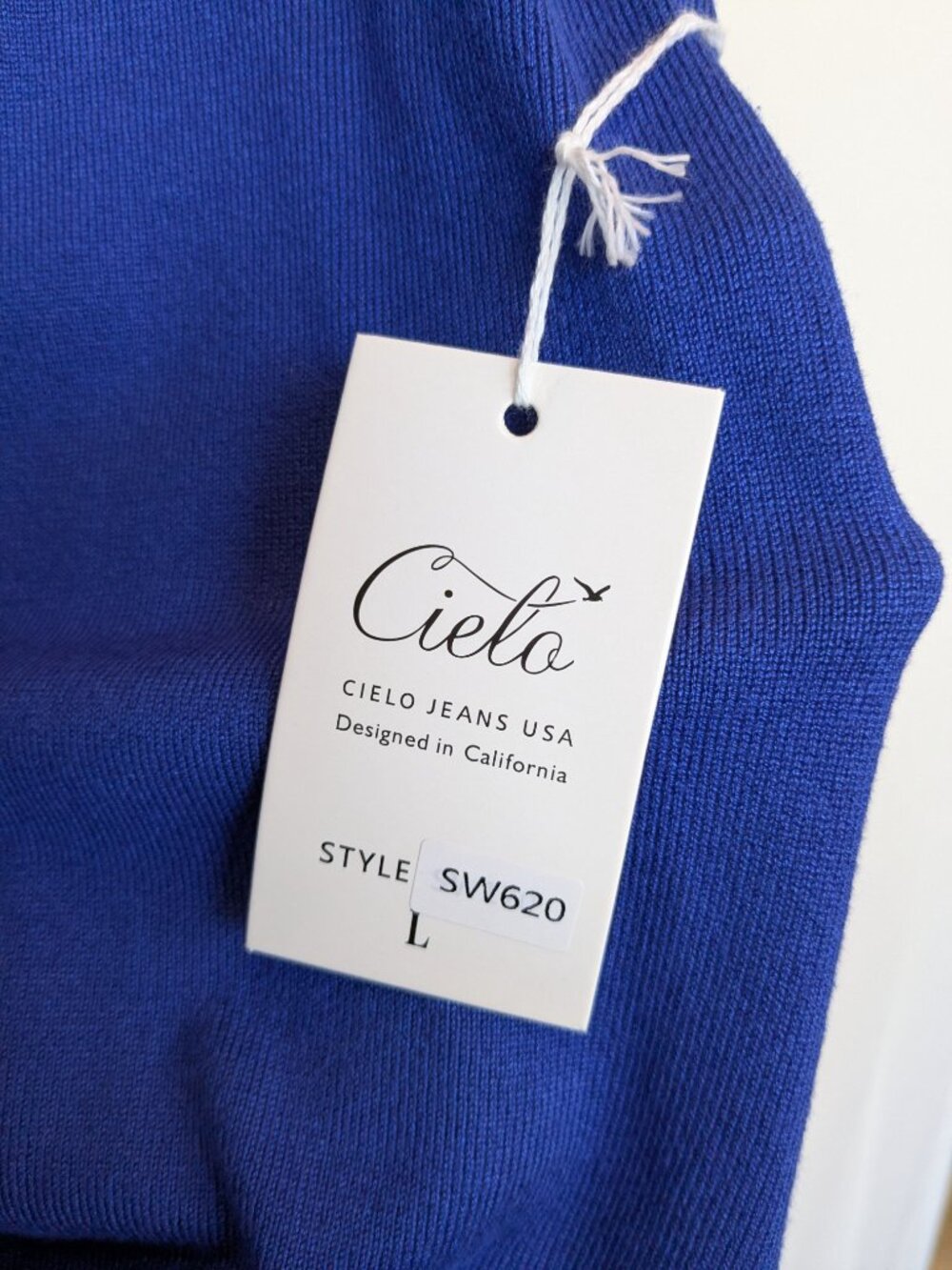NEW Royal Blue Shrug / Crop Sweater - Picture 4 of 7